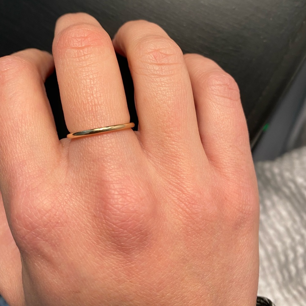 14k Kendra Scott gold ring- size 7